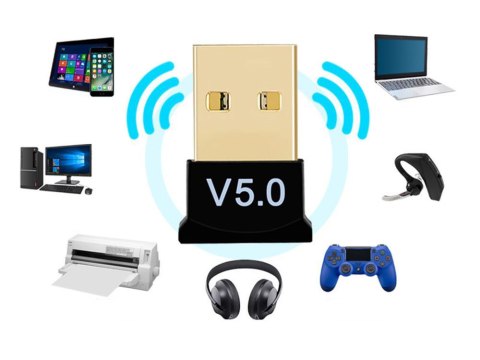 Adapter bluetooth dongle 5.0 high USB speed uktra szybki