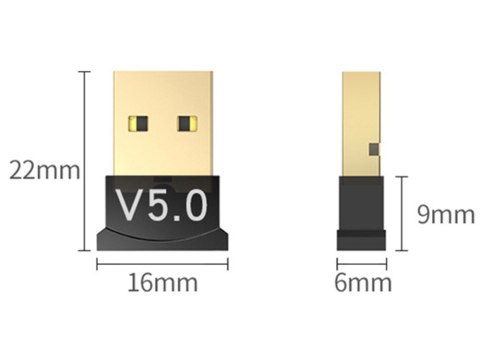 Adapter bluetooth dongle 5.0 high USB speed uktra szybki