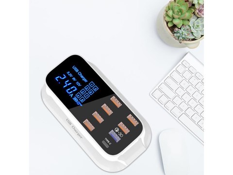 Szybka ładowarka 8 x USB - mocna i elegancka alternatywa dla codziennych problemów ładowania!