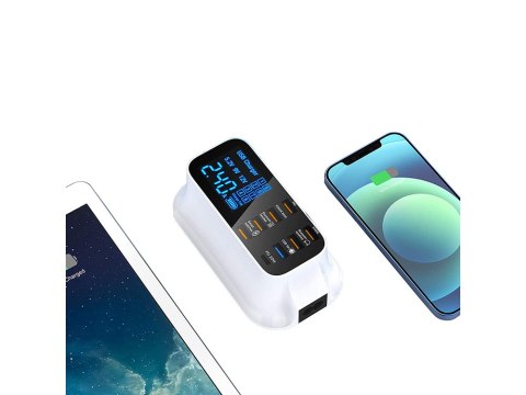 Szybka ładowarka 8 x USB - mocna i elegancka alternatywa dla codziennych problemów ładowania!