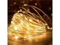 Kurtyna LED świetlna 300 lampek druciki 3x3m wiszące lampki