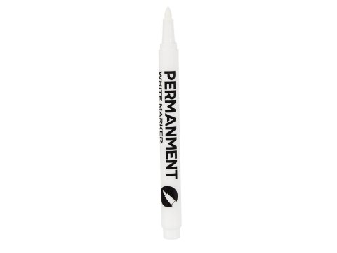 Biały marker permanentny do oznaczania różnorodnych powierzchni