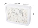 Lampa nocna 3D RGB LED z pilotem dotykowym - idealna do pokoju dziecięcego