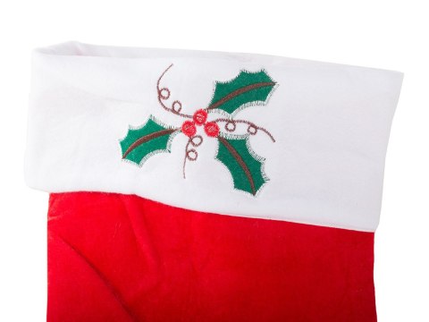 Skarpeta świąteczna na prezenty mikołaja duża wysoka  