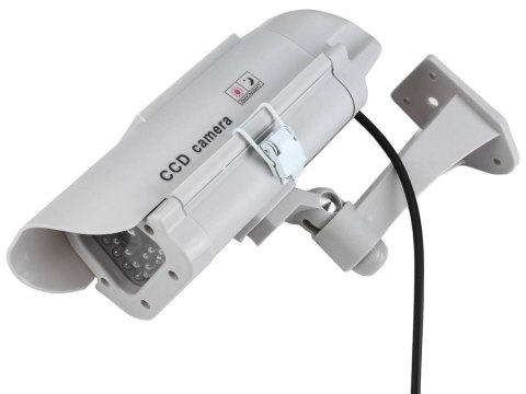 Atrapa kamery Solararna zasilanie AKU miga LED prewencja bez prądu