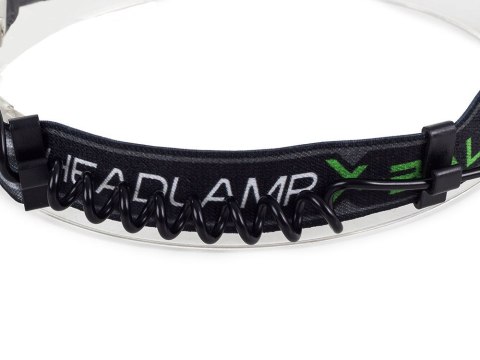 Latarka LED z funkcją zoom i akumulatorami 18650