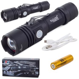 Nowoczesna latarka LED z systemem zoom - idealna do użytku outdoorowego