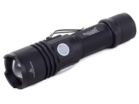 Nowoczesna latarka LED z systemem zoom - idealna do użytku outdoorowego