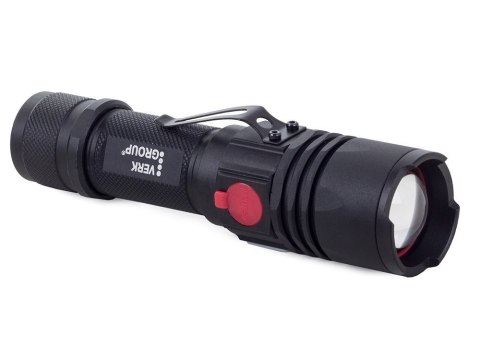 Nowoczesna latarka LED z systemem zoom - idealna do użytku outdoorowego