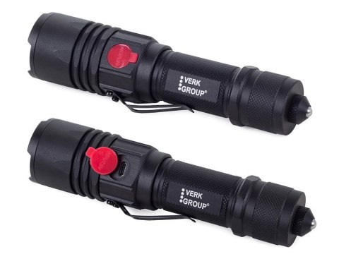 Nowoczesna latarka LED z systemem zoom - idealna do użytku outdoorowego