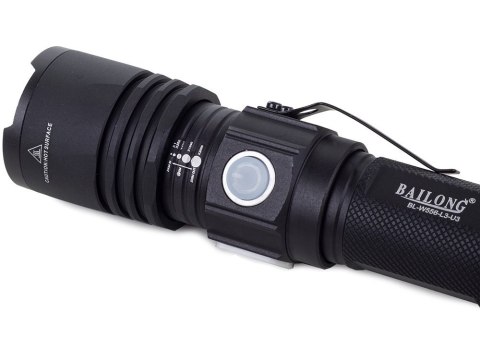 Nowoczesna latarka LED z systemem zoom - idealna do użytku outdoorowego