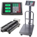 Waga magazyn 30x40cm 100kg LCD AKU 230V oparcie