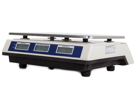 Waga elektroniczna 40kg z wyświetlaczem LCD i akumulatorem