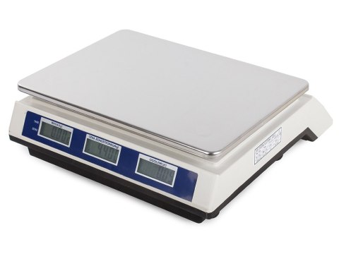 Waga elektroniczna 40kg z wyświetlaczem LCD i akumulatorem