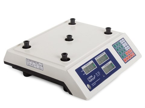 Waga elektroniczna 40kg z wyświetlaczem LCD i akumulatorem