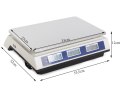 Waga elektroniczna 40kg z wyświetlaczem LCD i akumulatorem