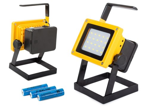 Nowoczesna lampa warsztatowa LED z akumulatorem 100W