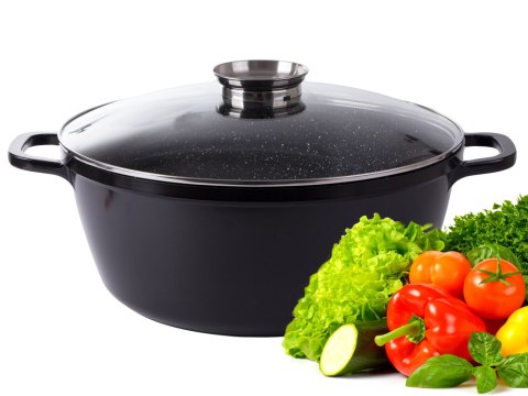 Wielki garnek 12,6l aluminium gaz indukcja elektryczna kuchnia