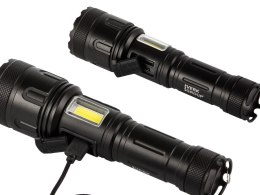Nowoczesna latarka LED z power bankiem - Twój niezawodny towarzysz