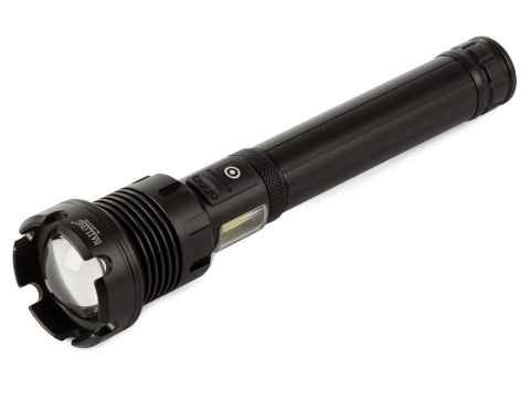 Latarka LED 29cm taktyczna 1000m IPX5 ALU AKU USB-C