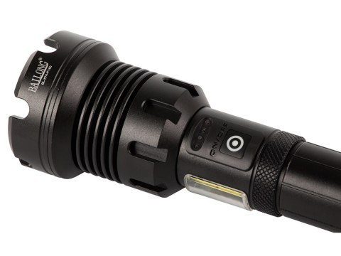 Latarka LED 29cm taktyczna 1000m IPX5 ALU AKU USB-C
