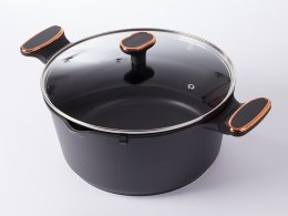 Duży, elegancki garnek z przykrywką 6,84 l dla każdego szefa kuchni