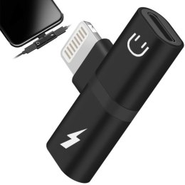 Nowoczesny rozdzielacz adapter Lightning 2w1 do iPhone i iPad