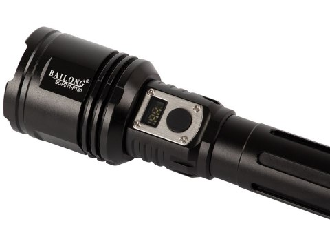 Latarka LED AKU ALU lotnicze wojskowa IPX5 1000m