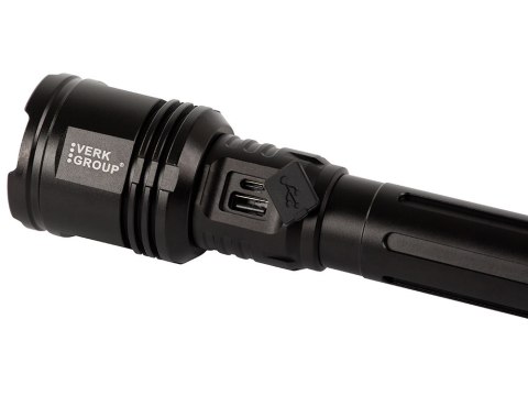 Latarka LED AKU ALU lotnicze wojskowa IPX5 1000m