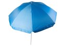 Plażowy parasol duży niebieski szary ochrona słońce wiatr solidny trwały