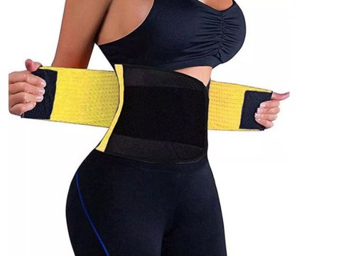 Odchudzający pas neoprenowy fitness sport gorset zdrowie dobre samopoczucie