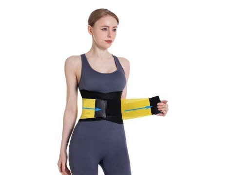 Odchudzający pas neoprenowy fitness sport gorset zdrowie dobre samopoczucie
