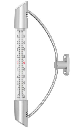 Termometr okno ALUS -50 do +50 23cm XL metal tworzywo