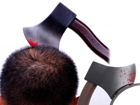 Topór na Halloween - Wysokiej Jakości Opaska na Głowę z Motywem Siekiery