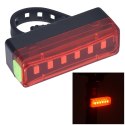 Nowoczesna tylna lampka rowerowa LED z USB - bezpieczeństwo i wygoda na drodze