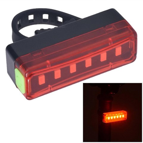 Nowoczesna tylna lampka rowerowa LED z USB - bezpieczeństwo i wygoda na drodze