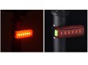 Nowoczesna tylna lampka rowerowa LED z USB - bezpieczeństwo i wygoda na drodze
