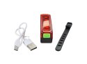 Nowoczesna tylna lampka rowerowa LED z USB - bezpieczeństwo i wygoda na drodze