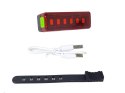Nowoczesna tylna lampka rowerowa LED z USB - bezpieczeństwo i wygoda na drodze