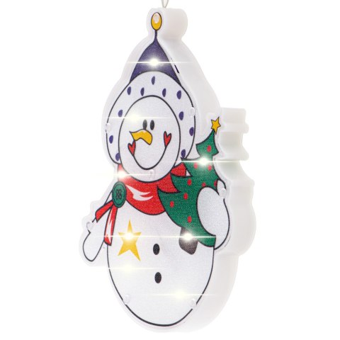 Lampka LED Świąteczny Bałwan - Ozdoba, która Rozjaśni Twój Dom!
