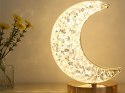 Nowoczesna Lampa Nocna Księżyc RGB - Oświetlenie Stylowe i Funkcjonalne