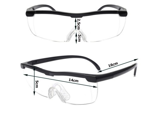 Okulary Lupa prac domowych160% okulary powiększające big vision