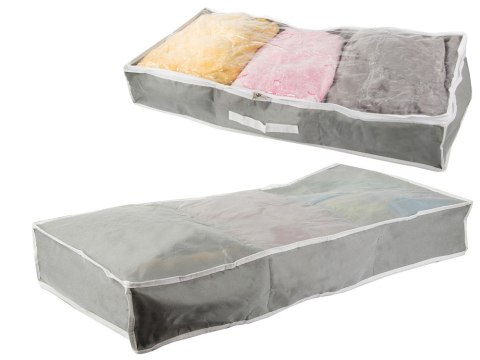 Zamykany organizer pod łóżko na ubrania, buty i pościel