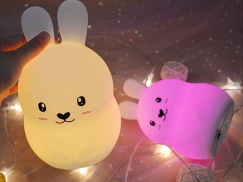 Lampa Nocna LED Króliczek - Twój Idealny Towarzysz na Noc