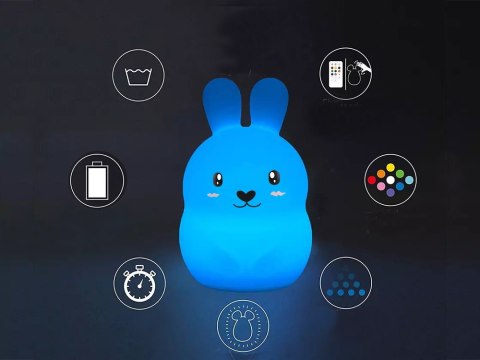 Lampa Nocna LED Króliczek - Twój Idealny Towarzysz na Noc