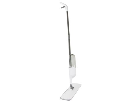 Mop spryskujący płyn biały obrotowy solidny spray 3x zapasowe wkłady