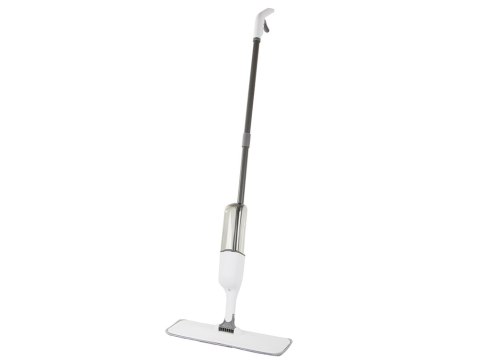 Mop spryskujący płyn biały obrotowy solidny spray 3x zapasowe wkłady