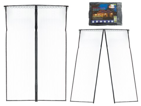Niezawodna moskitiera z siatką magnetyczną na drzwi 160x230cm