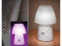 Nocna lampka czujnik ruchu LED dzieci biurkowa zmiana koloru biała