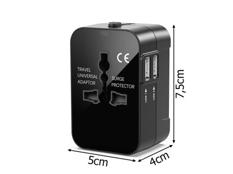 Ładowarka Uniwersalna z Adapterem USB — Zasilaj Gdziekolwiek Jesteś!